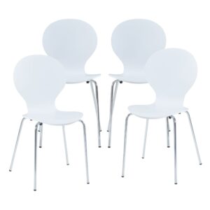 wohnli-moebel-suche-M25017355 Wohnli Möbelsuche - Esszimmerstuhlset 4-teilig in Holzoptik 85 x 48 x 50 cm