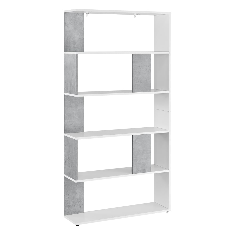 wohnli-moebel-suche-M25017413 Wohnli Möbelsuche - Bücherregal in Holzoptik 159 x 80 x 23.5 cm