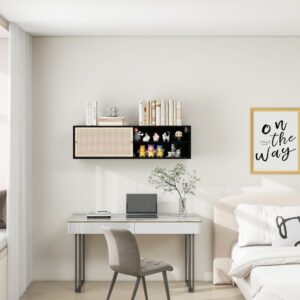 Rattan-Schiebetüren