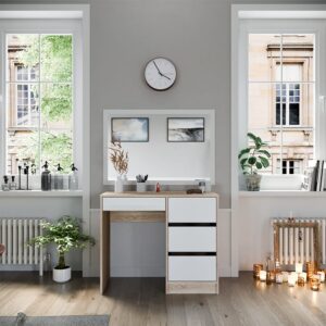 Weiß/Sonoma 90 x 75cm