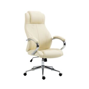 wohnli-moebel-suche-M25020348 Wohnli Möbelsuche - Bürostuhl höhenverstellbar drehbar aus Echtleder creme