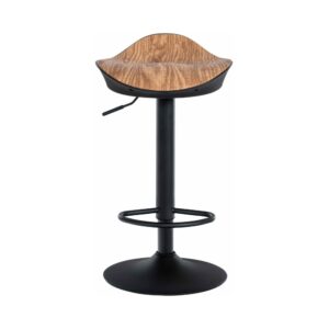 Barhocker höhenverstellbar drehbar aus Kunstleder natura 40x66x39cm PVC und Synthetik Beige CLP Möbel Esszimmermöbel Barhocker