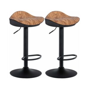 wohnli-moebel-suche-M25020381 Wohnli Möbelsuche - 2er Set Barhocker höhenverstellbar Kunstleder natura