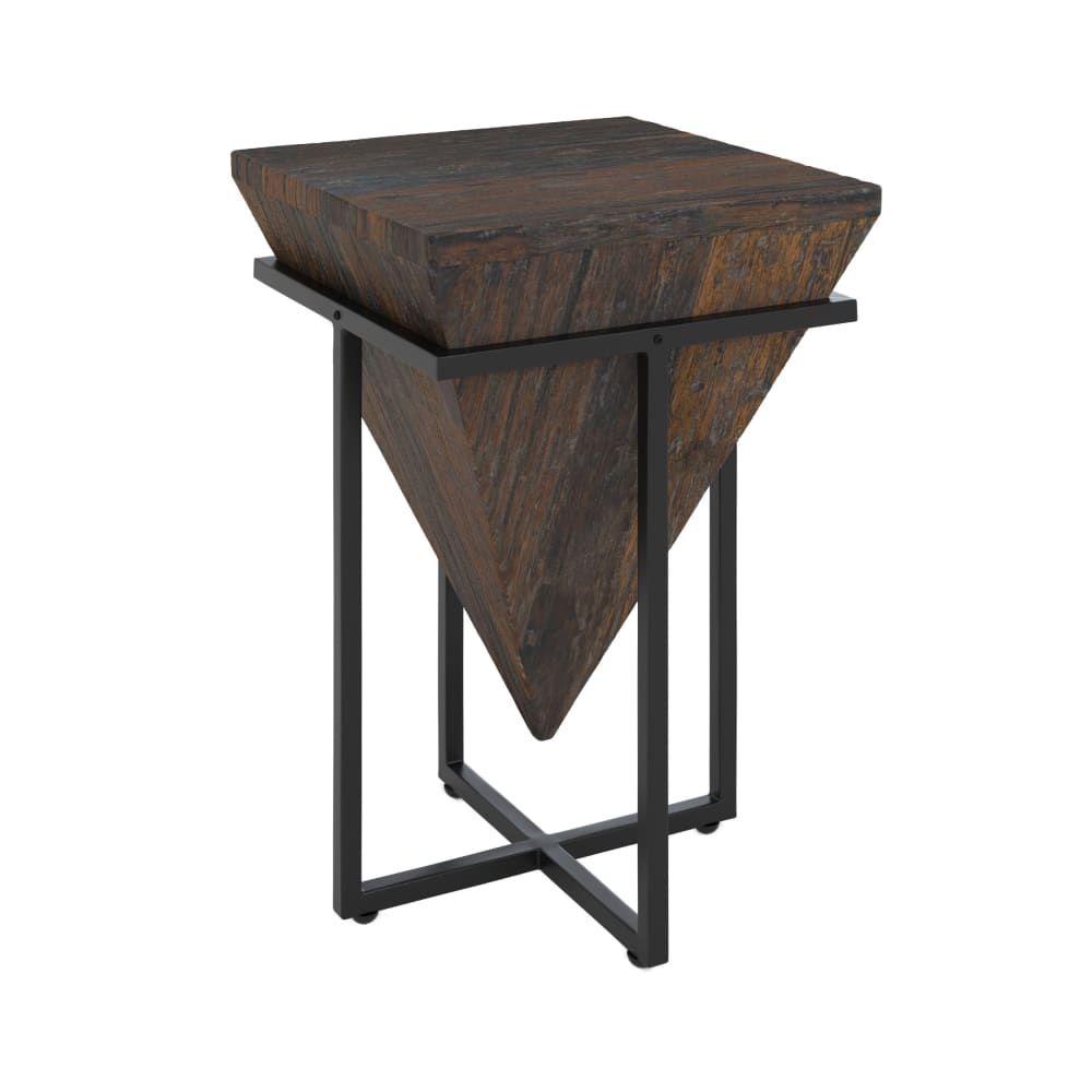 Wohnli Möbelsuche - Kleine Holz- und Metallbeistelltisch