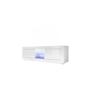 wohnli-moebel-suche-M25020497 Wohnli Möbelsuche - TV-Möbel 2 Türen ohne Beleuchtung L180 cm - Initial - Weiß