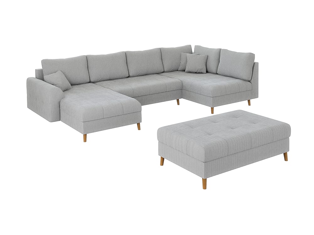 wohnli-moebel-suche-M25020667 Wohnli Möbelsuche - Wohnlandschaft mit Hocker aus Cord-Stoff