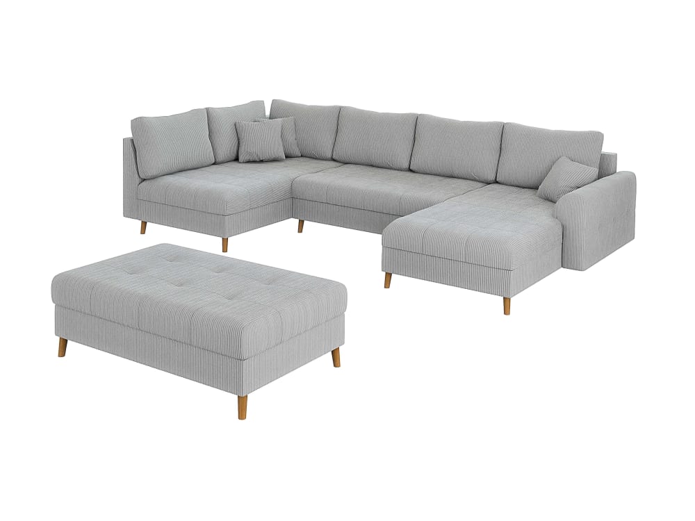 wohnli-moebel-suche-M25020680 Wohnli Möbelsuche - Wohnlandschaft mit Hocker aus Cord-Stoff