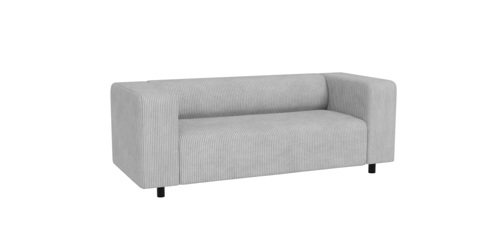Wohnli Möbelsuche - 2-Sitzer Modernes Sofa aus Cord-Stoff