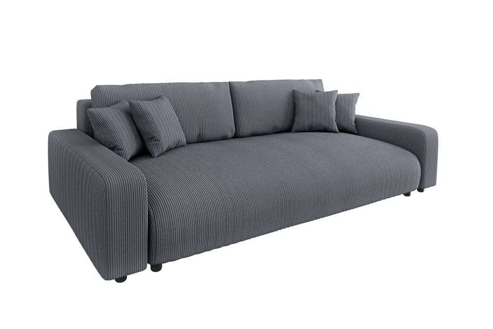 wohnli-moebel-suche-M25020777 Wohnli Möbelsuche - Sofa mit Schlaffunktion und Bettkasten aus Cord-Stoff