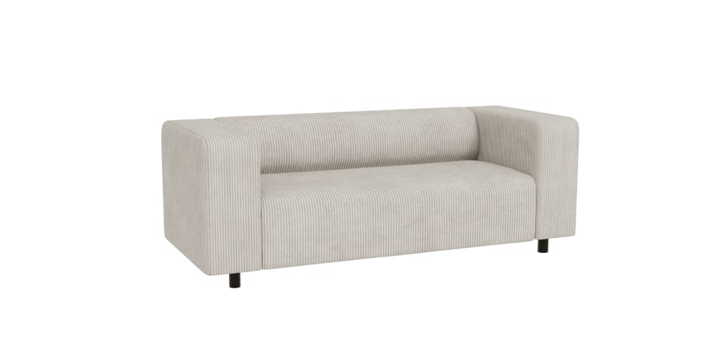 Wohnli Möbelsuche - 2-Sitzer Modernes Sofa aus Cord-Stoff