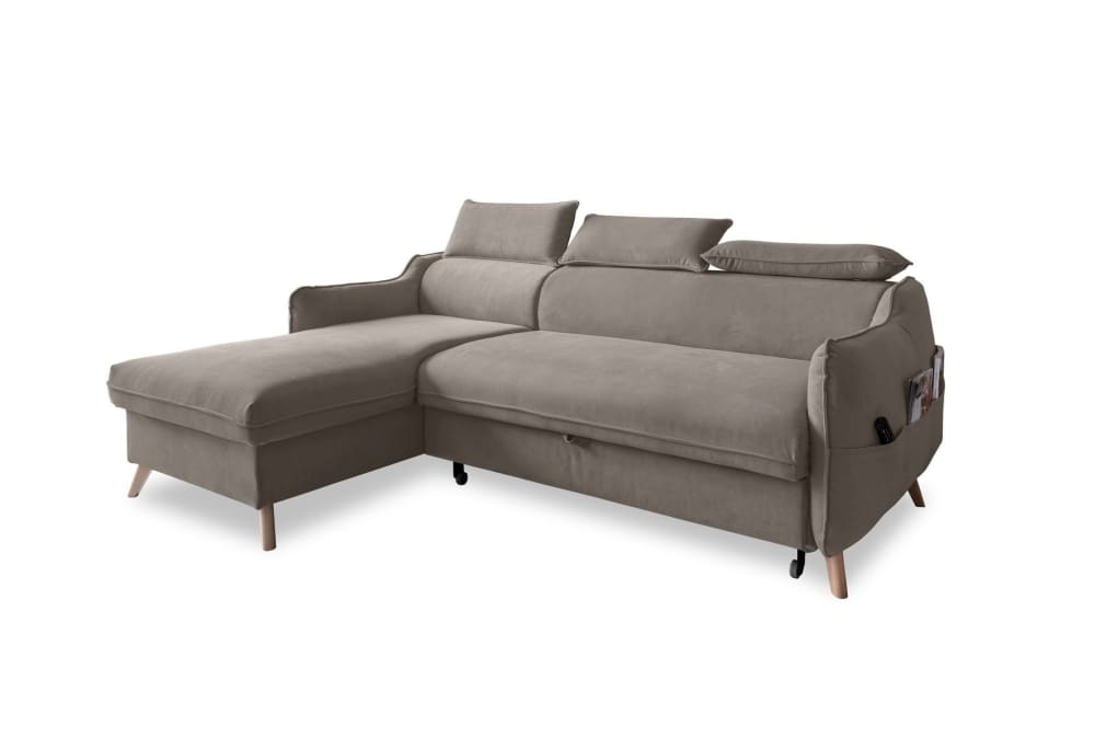 wohnli-moebel-suche-M25020884 Wohnli Möbelsuche - 4-Sitzer Ecksofa mit Bettfunktion aus Samt