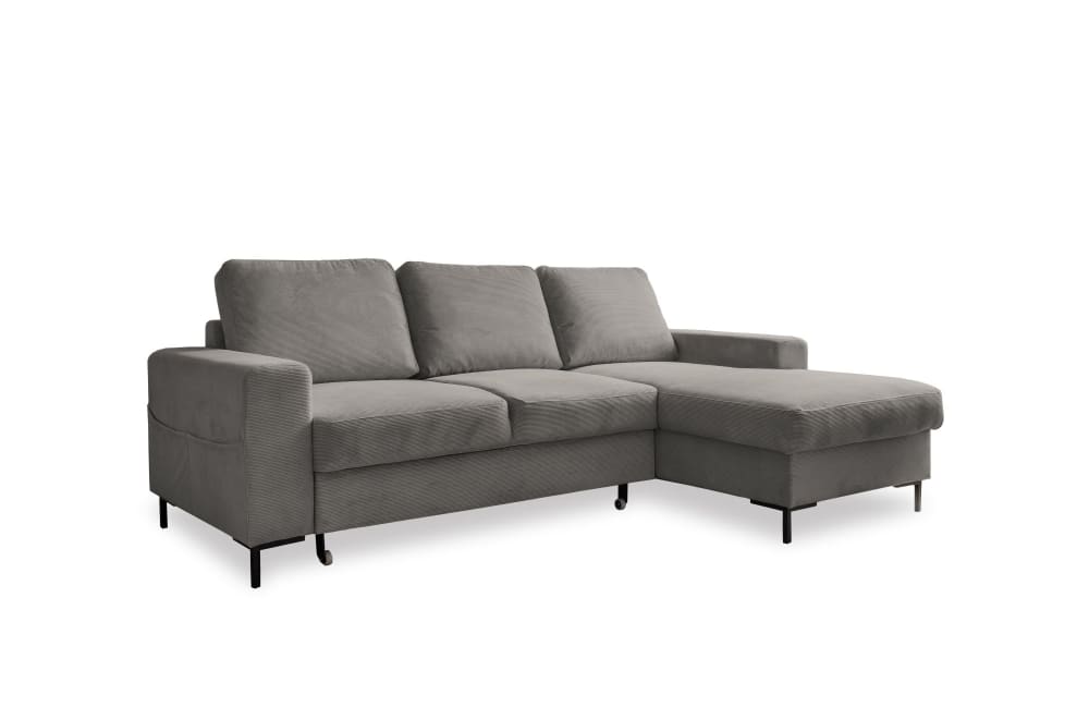 wohnli-moebel-suche-M25020890 Wohnli Möbelsuche - 4-Sitzer Ecksofa mit Bettfunktion aus Cord