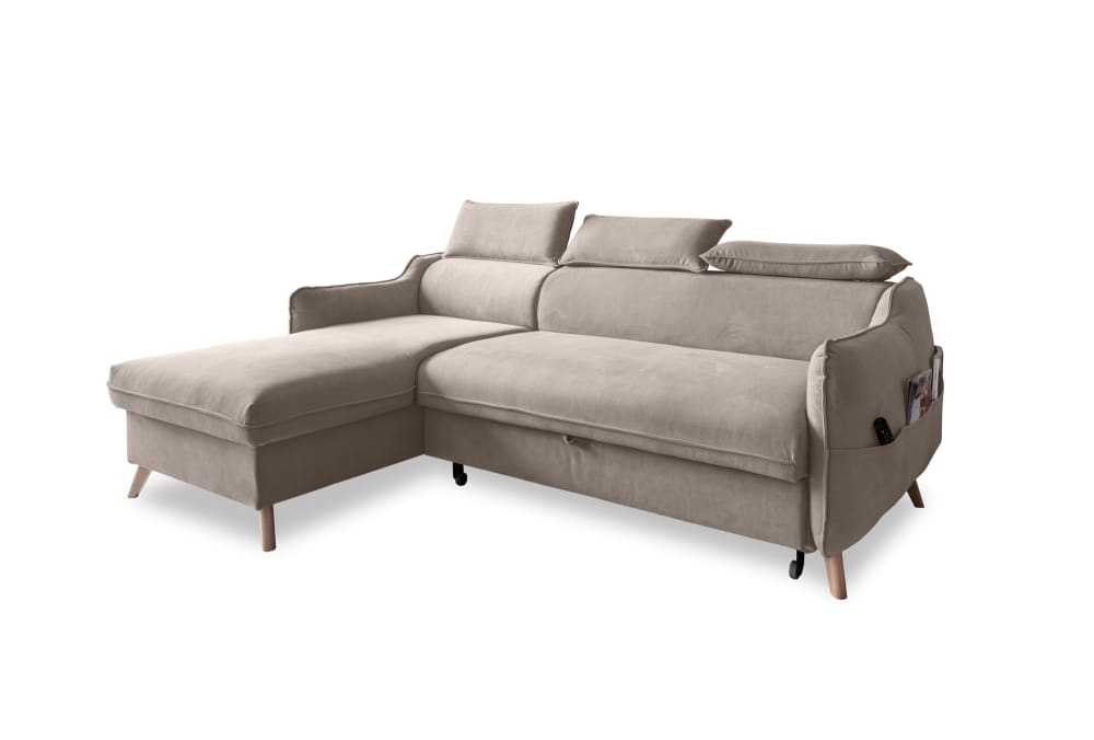 wohnli-moebel-suche-M25020910 Wohnli Möbelsuche - 4-Sitzer Ecksofa  mit Bettfunktion aus Samt