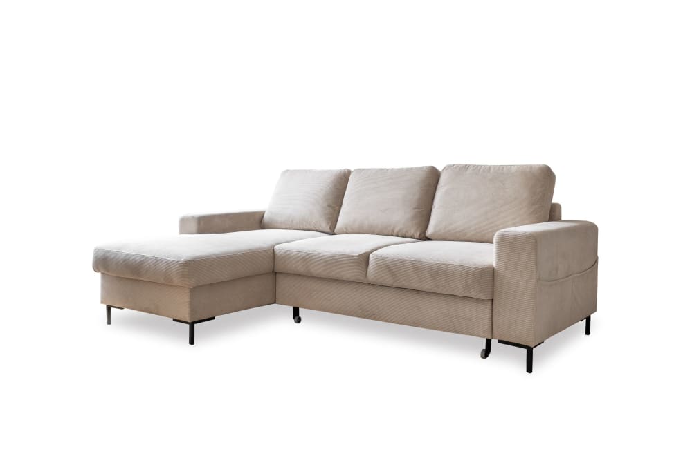 wohnli-moebel-suche-M25020924 Wohnli Möbelsuche - 4-Sitzer Ecksofa mit Bettfunktion aus Cord