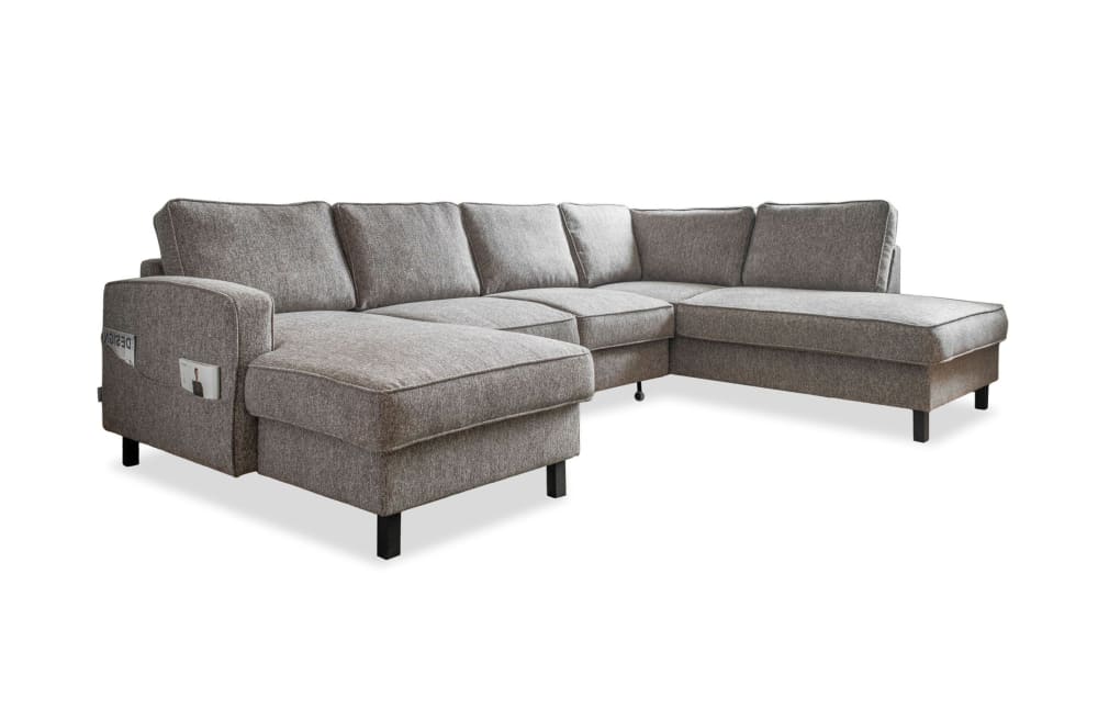 Wohnli Möbelsuche - 8-Sitzer Ecksofa  mit Bettfunktion