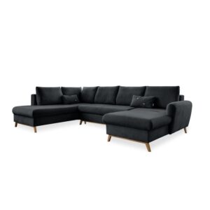 Wohnli Möbelsuche - 8-Sitzer Ecksofa  mit Bettfunktion