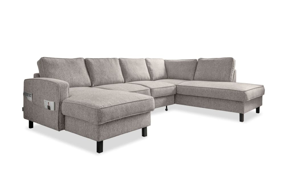 Wohnli Möbelsuche - 8-Sitzer Ecksofa  mit Bettfunktion