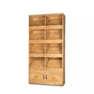 Wohnli Möbelsuche - Bäckerei-Regal aus Massivholz 4 Ebenen