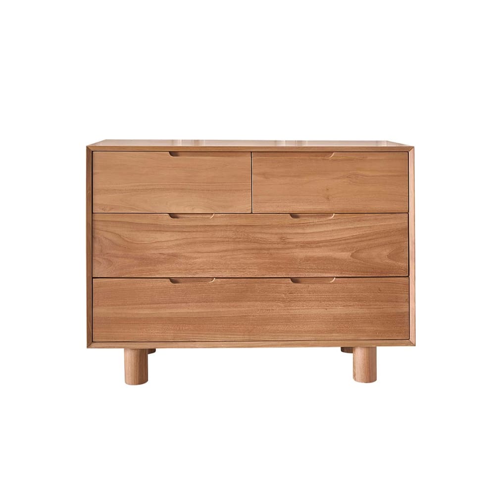 Wohnli Möbelsuche - Kommode aus massivem Teakholz 110 cm