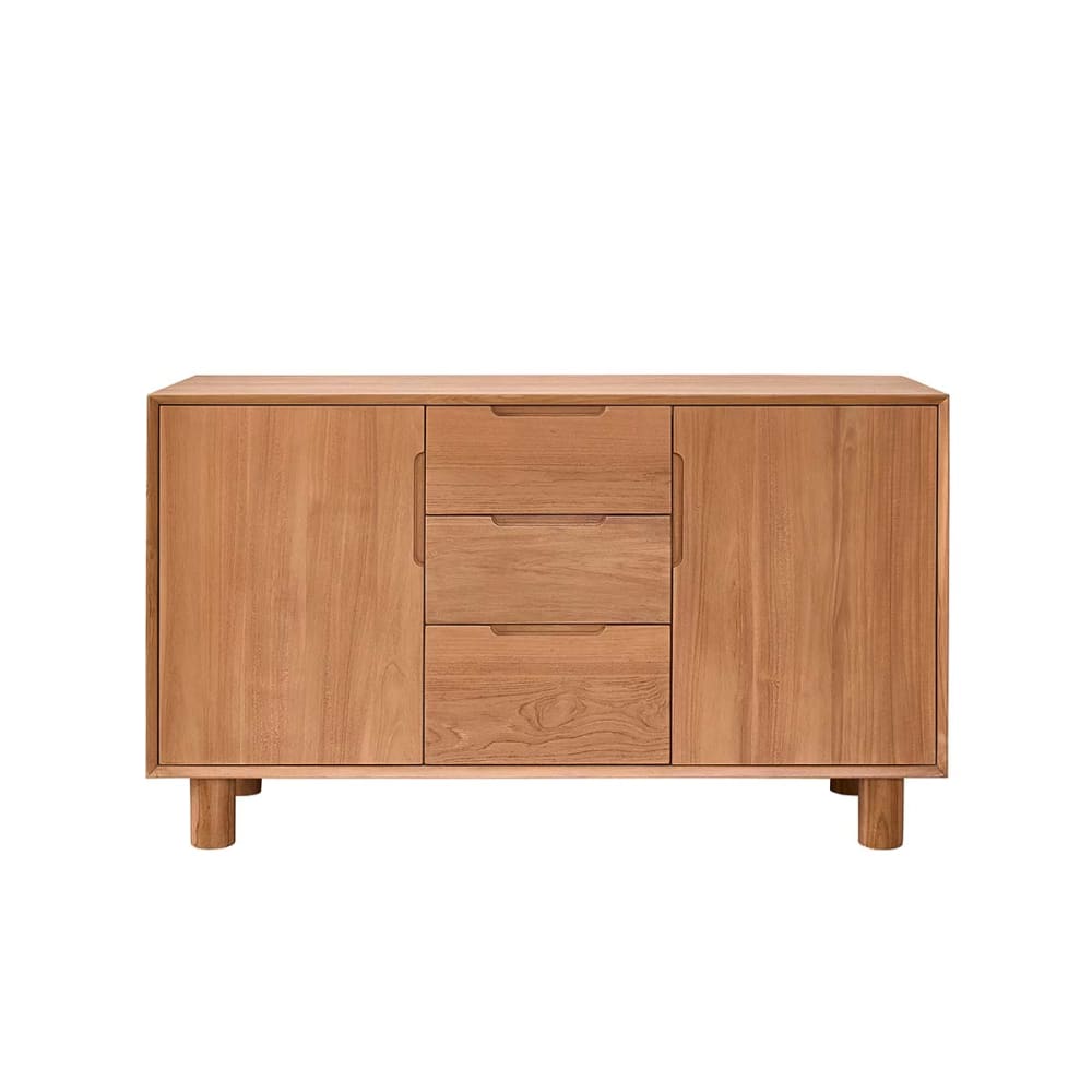 Wohnli Möbelsuche - Waschtischunterschrank aus massivem Teakholz 140 cm