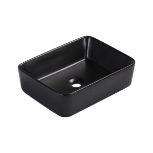 wohnli-moebel-suche-M25025148-1 rechteckiges Aufsatzwaschbecken 48x37cm 48x13x37cm Keramik Schwarz Mob In Möbel Badezimmermöbel Waschtische