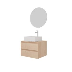 wohnli-moebel-suche-M25025156 Wohnli Möbelsuche - Einzelwaschtisch-Unterschrank 60cm + Waschbecken + Armatur + Spiegel