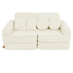 Wohnli Möbelsuche - Modulares Kindersofa aus weichem Plüsch 10 pcs