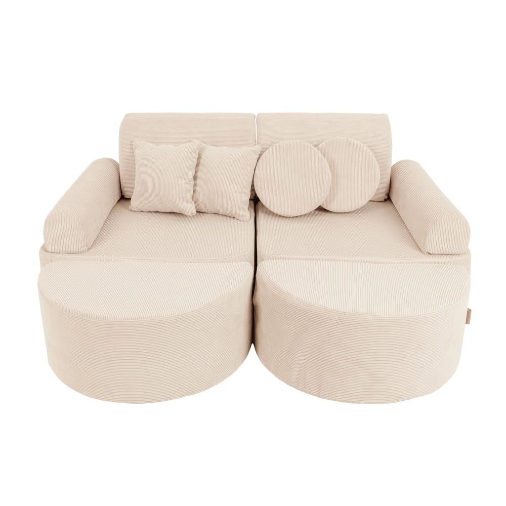 Wohnli Möbelsuche - Modulares Kindersofa zum Ausklappen - 12 Teile