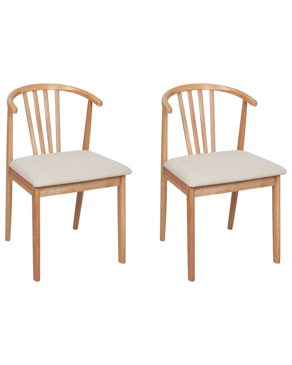 Wohnli Möbelsuche - Esszimmerstuhl 2er Set aus Holz