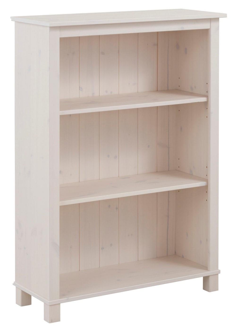 Wohnli Möbelsuche - Bücherregal mit 2 Fachböden aus Kiefer