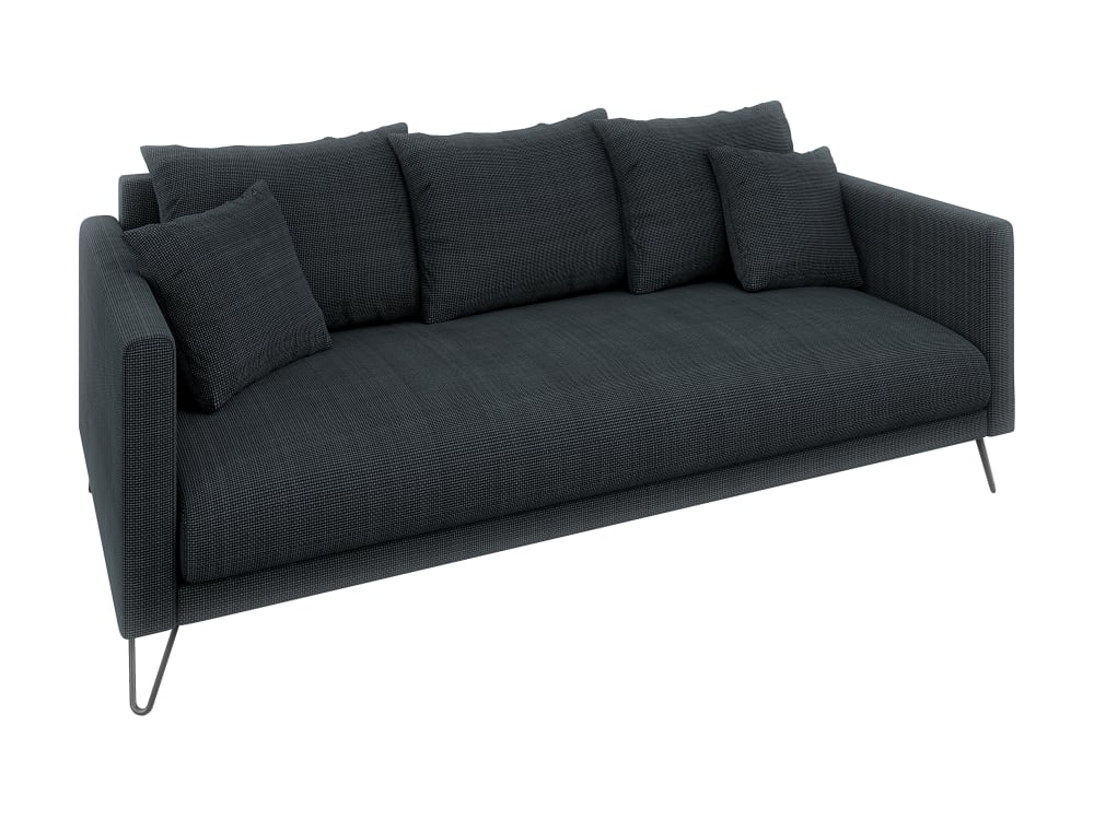 Wohnli Möbelsuche - Moderner Sofa 3-Sitzer aus Chenille-Stoff