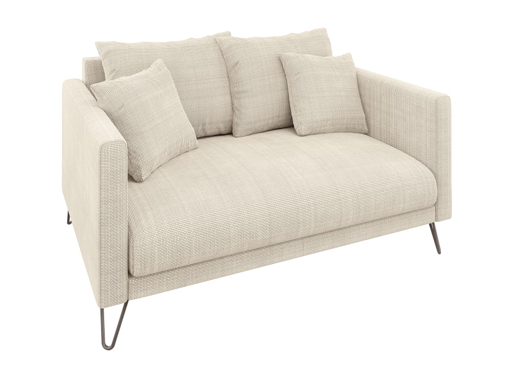 wohnli-moebel-suche-M25027091 Wohnli Möbelsuche - Modernes Sofa 2-Sitzer aus Chenille-Stoff
