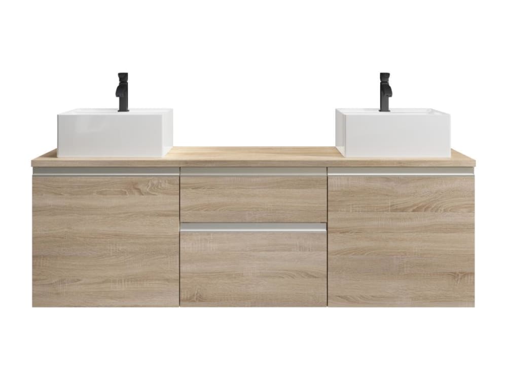 Wohnli Möbelsuche - Doppelwaschtisch aus Holzspan