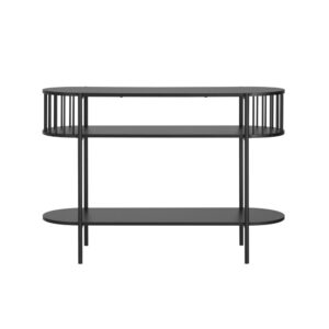 wohnli-moebel-suche-M25029637 Wohnli Möbelsuche - Konsolentisch schwarz mit 3 ablagen 110x39x76 cm