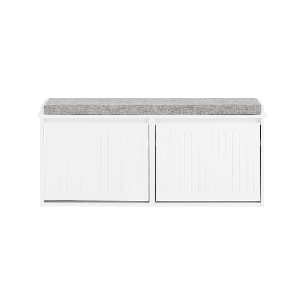 wohnli-moebel-suche-M25029833 Wohnli Möbelsuche - Schuhkipper Schuhschrank mit 2 Klappen aus MDF(E1) Weiß