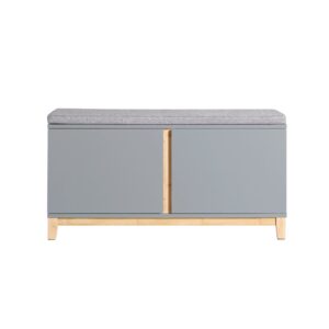 wohnli-moebel-suche-M25029834 Wohnli Möbelsuche - Schuhbank mit Sitzfläche aus MDF(E1) PB(E1) Bambus Hellgrau
