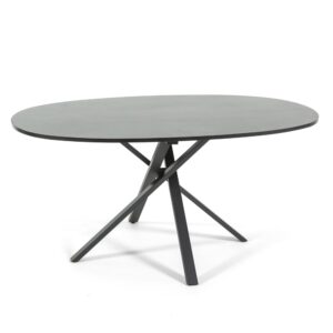 wohnli-moebel-suche-M25030223 Wohnli Möbelsuche - Ovaler Tisch 150x100cm Metallbeine Granitplatte