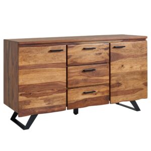 Wohnli Möbelsuche - Sideboard mit 3 Schubladen aus Sheesham