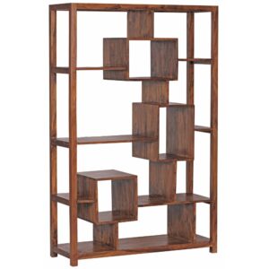 wohnli-moebel-suche-M25032374 Wohnli Möbelsuche - Bücherregal mit 13 Fächern aus Sheesham Massivholz
