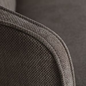 wohnli-moebel-suche-M25032749-1 Sofa aus grauem Polyester 215X178x89cm 215x89x178cm Polyester Grau Kodu Sofas und Sessel Sofas 2-Sitzer-Sofas & 3-Sitzer-Sofas