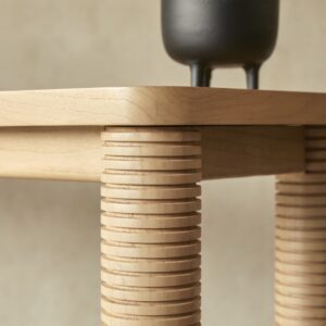 Konsole aus Mindiholz 150x76x45cm Holz Beige Tikamoon Möbel Wohnzimmermöbel Konsolentische