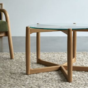 wohnli-moebel-suche-M25032947-1 Couchtisch aus massiver Eiche 65x40x65cm Holz Beige Tikamoon Möbel Wohnzimmermöbel Couchtische