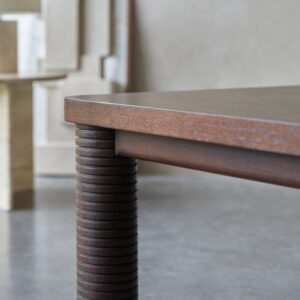 Couchtisch aus Mindiholz 80x42x80cm Holz Braun Tikamoon Möbel Wohnzimmermöbel Couchtische