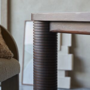 Tisch aus Mindiholz 6-8 Pers. 180x76x100cm Holz Braun Tikamoon Möbel Esszimmermöbel Esstische