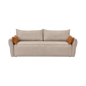 wohnli-moebel-suche-M25033325 Wohnli Möbelsuche - Schlafsofa 3-Sitzer aus Stoff L238 cm - Beige
