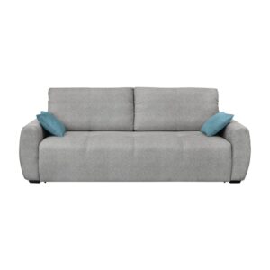 wohnli-moebel-suche-M25033333 Wohnli Möbelsuche - Schlafsofa 3-Sitzer aus Stoff L246 cm - Grau