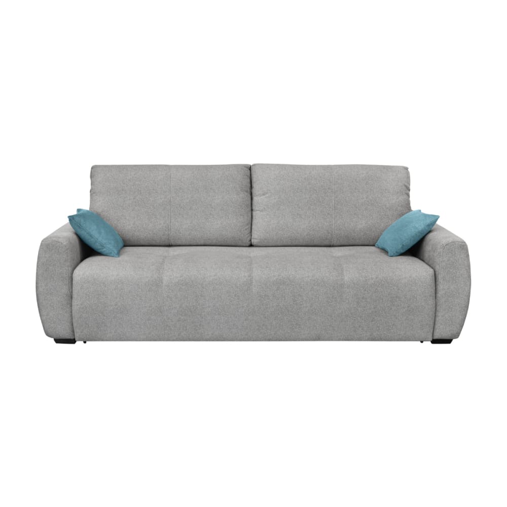 wohnli-moebel-suche-M25033333 Wohnli Möbelsuche - Schlafsofa 3-Sitzer aus Stoff L246 cm - Grau