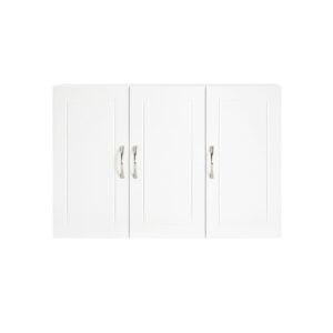 wohnli-moebel-suche-M25033363 Wohnli Möbelsuche - Hängeschrank Badschrank mit Zwei Türen aus MDF lakiert Gewicht Weiß