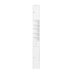 wohnli-moebel-suche-M25033470 Wohnli Möbelsuche - Badezimmer Hochschrank Badschrank aus MDF(E1) lackiert Weiß