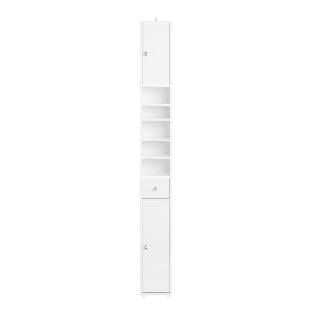 wohnli-moebel-suche-M25033470 Wohnli Möbelsuche - Badezimmer Hochschrank Badschrank aus MDF(E1) lackiert Weiß